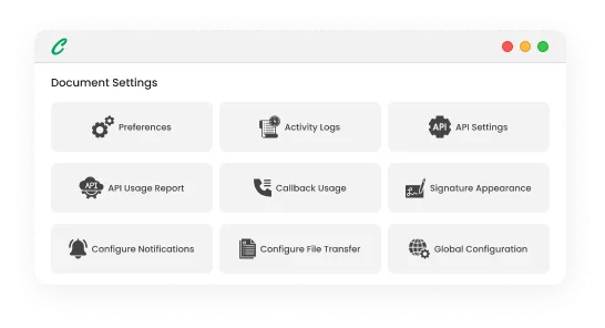 Multiple document storage configurations