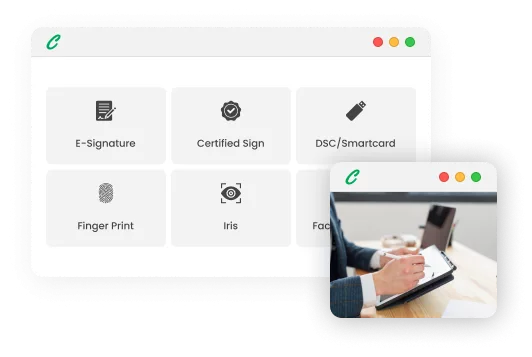 Circulate and approve documents securely with e-Signature